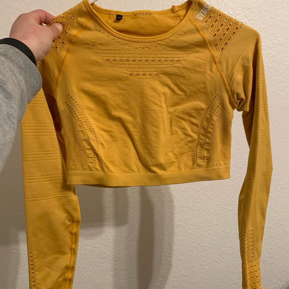 Gymshark flawless knit crop